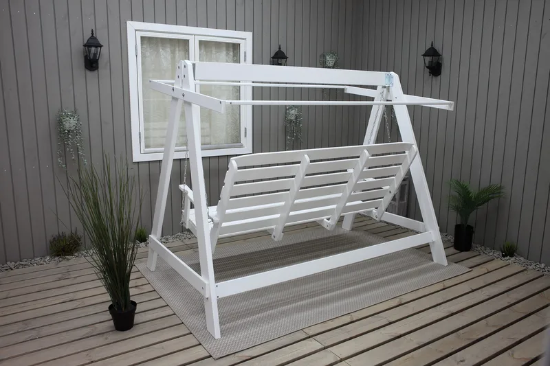 Pelle Hammock Vit/Svart - KWA - Utemöbler & utemiljö - Utesoffa - Hammock