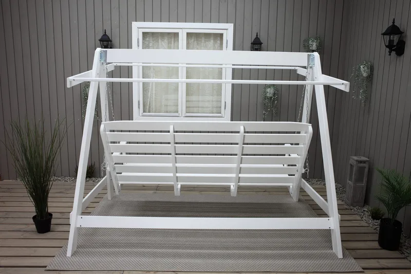 Pelle Hammock Vit/Svart - KWA - Utemöbler & utemiljö - Utesoffa - Hammock