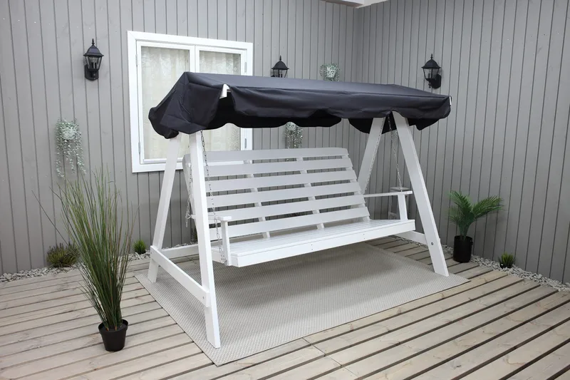Pelle Hammock Vit/Svart - KWA - Utemöbler & utemiljö - Utesoffa - Hammock