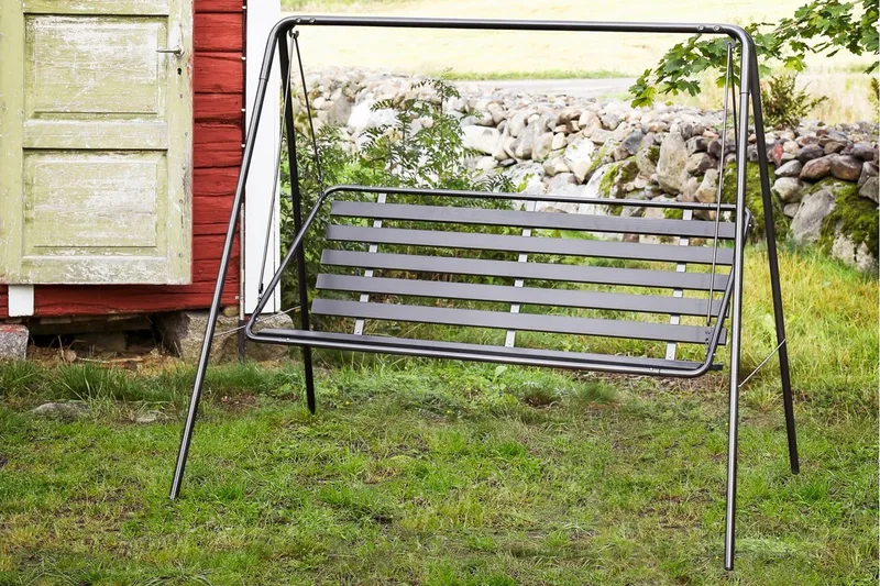 Retro 3-sits hammock, grå stomme - Varax - Utemöbler & utemiljö - Utesoffa - Hammock