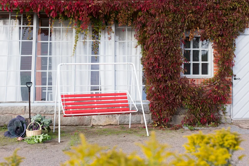 Retro 3-sits hammock, vit stomme - Varax - Utemöbler & utemiljö - Utesoffa - Hammock