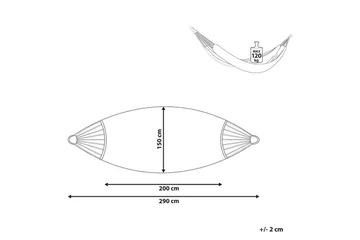 Hammock Rocca - Grå - Utemöbler & utemiljö - Utesoffa - Hängmatta