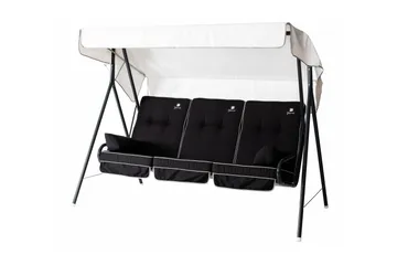 Suvi 71B-1 3-sits Hammock Grå/Svart - Varax - Utemöbler & utemiljö - Utesoffa - Hammock