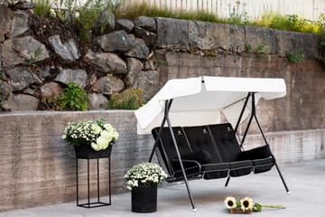 Suvi 71B-1 3-sits Hammock Grå/Svart - Varax - Utemöbler & utemiljö - Utesoffa - Hammock