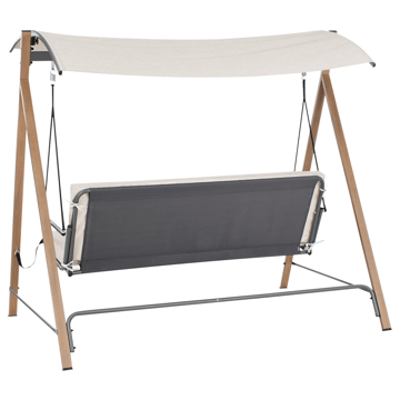 Hammock utomhus Bonagia Stål - Beige/Grå/Brun - Utemöbler & utemiljö - Utesoffa - Hammock