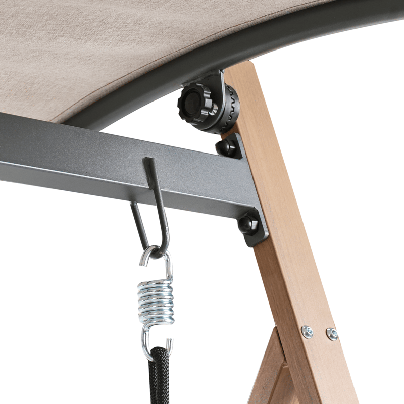 Hammock utomhus Bonagia Stål - Beige/Grå/Brun - Utemöbler & utemiljö - Utesoffa - Hammock