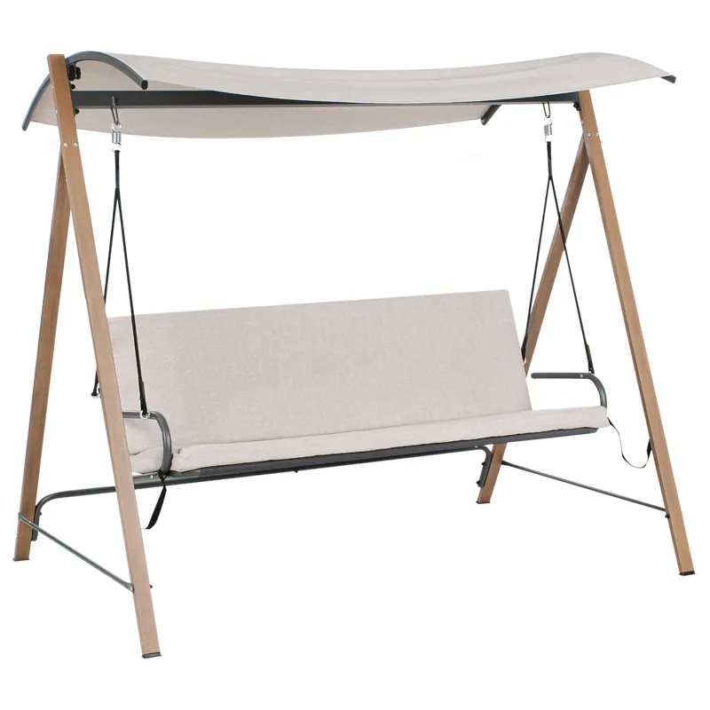 Hammock utomhus Bonagia Stål, Beige/Grå/Brun