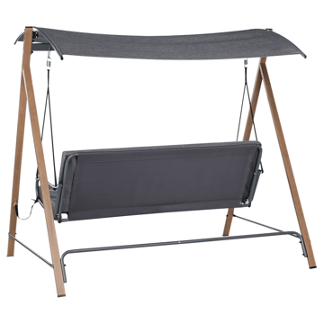 Hammock utomhus Bonagia Stål - Grå/Brun - Utemöbler & utemiljö - Utesoffa - Hammock