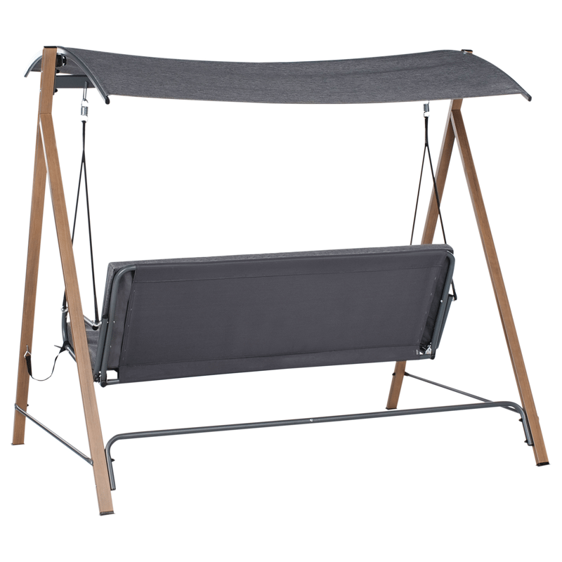 Hammock utomhus Bonagia Stål - Grå/Brun - Utemöbler & utemiljö - Utesoffa - Hammock