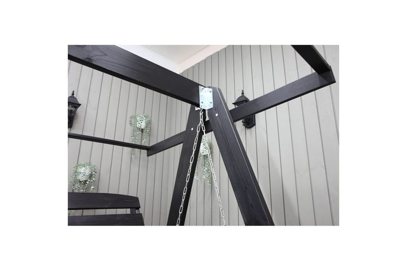 Hammock Pelle med Tak - Svart & Svart - Utemöbler & utemiljö - Utesoffa - Hammock