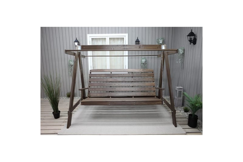 Hammock Pelle med Tak - Brun & Beige - Utemöbler & utemiljö - Utesoffa - Hammock