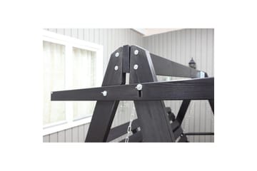 Hammock Pelle med Tak - Svart & Svart - Utemöbler & utemiljö - Utesoffa - Hammock