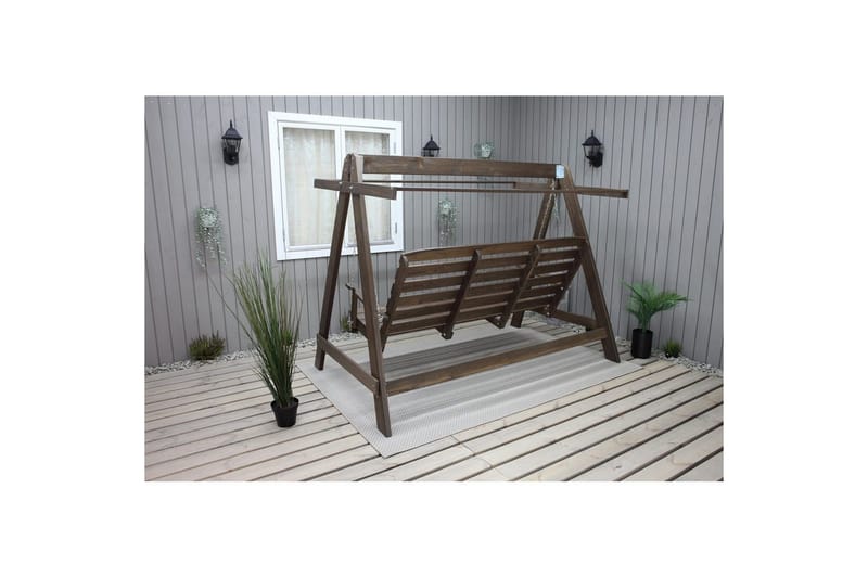 Hammock Pelle med Tak - Brun & Beige - Utemöbler & utemiljö - Utesoffa - Hammock