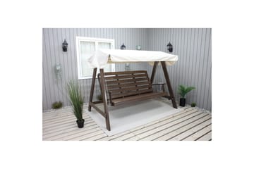 Hammock Pelle med Tak - Brun & Beige - Utemöbler & utemiljö - Utesoffa - Hammock