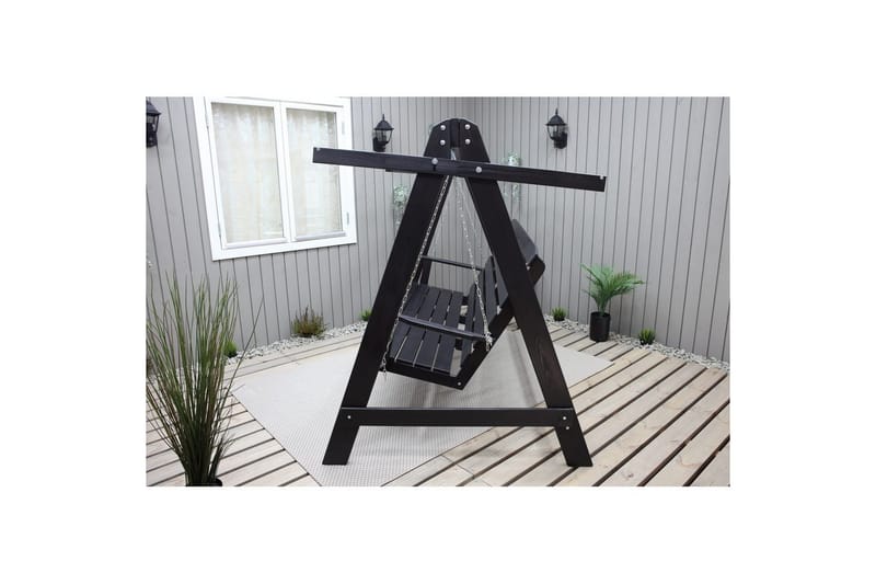 Hammock Pelle med Tak - Svart & Svart - Utemöbler & utemiljö - Utesoffa - Hammock