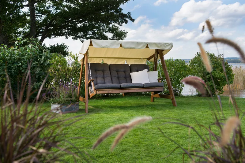 Hammocktak Hillerstorp Dalom Slöinge - Beige - Utemöbler & utemiljö - Utesoffa - Hammock