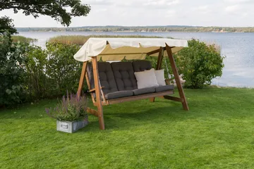 Hammocktak Hillerstorp Dalom Slöinge - Beige - Utemöbler & utemiljö - Utesoffa - Hammock