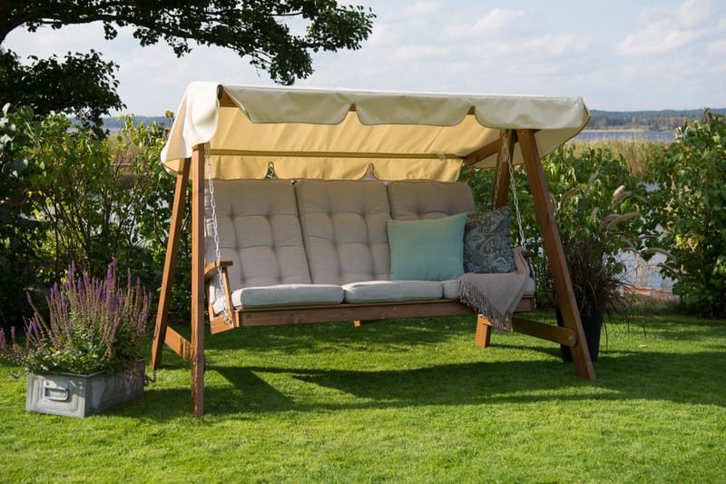 Hammocktak Hillerstorp Dalom Slöinge - Beige - Utemöbler & utemiljö - Utesoffa - Hammock