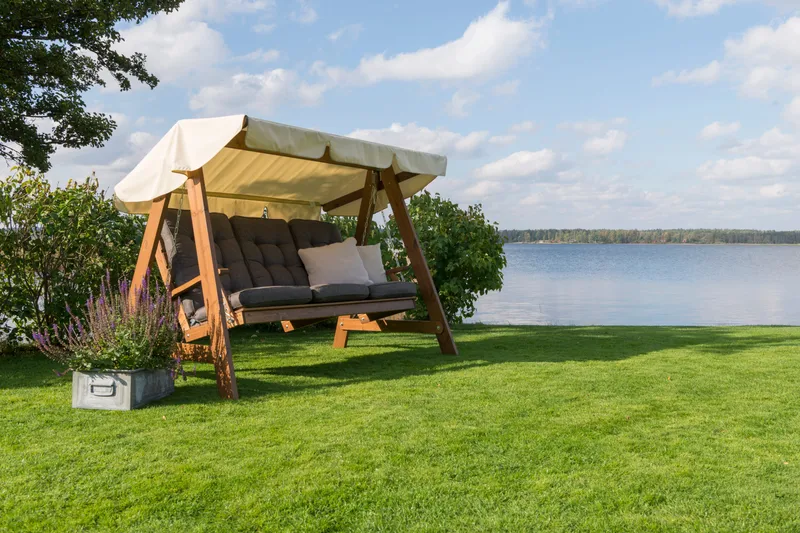 Hillerstorp Dalom Hammocktak Slöinge - Beige - Utemöbler & utemiljö - Utesoffa - Hammock