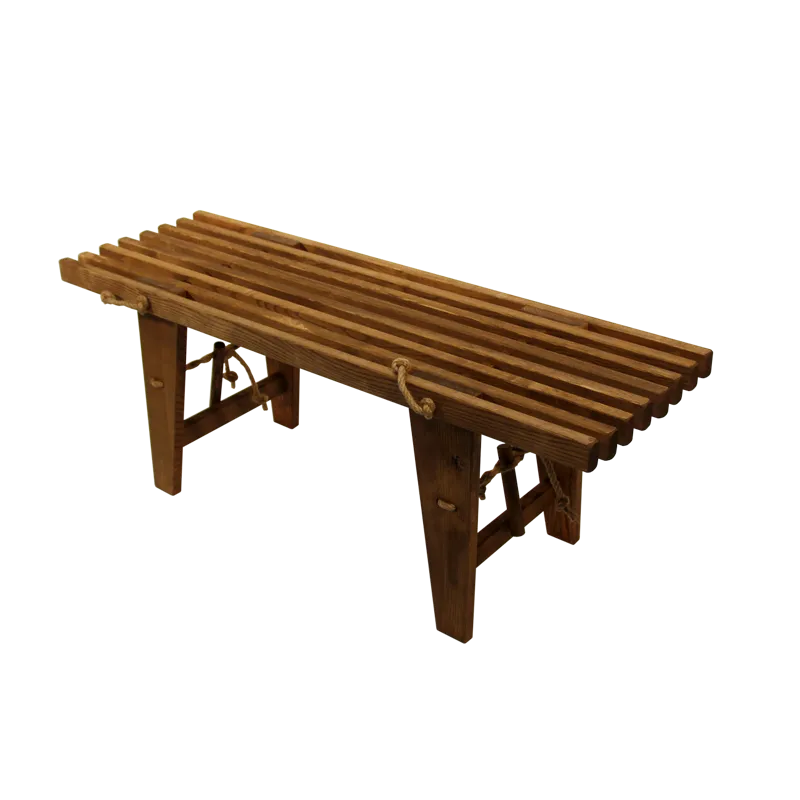 Hillerstorp Ecobench Bänk Utomhus 120 cm Ask Brun Oljad - Ask Brun Oljad - Utemöbler & utemiljö - Utesoffa - Trädgårdsbänk & utebänk