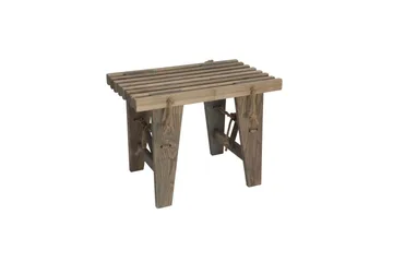 Hillerstorp Ecobench Bänk Utomhus 60 cm Ask oljad grå