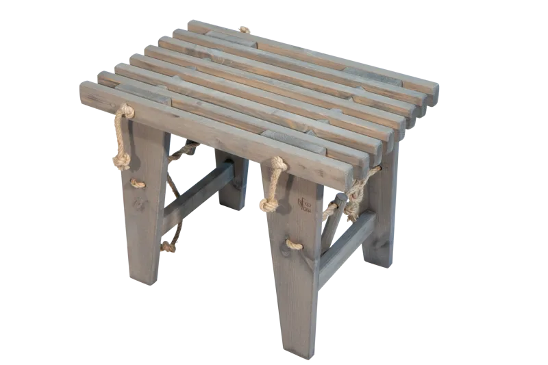 Hillerstorp Ecobench Bänk Utomhus 60 cm Furu Grå Oljad - Furu Grå Oljad - Utemöbler & utemiljö - Utesoffa - Trädgårdsbänk & utebänk