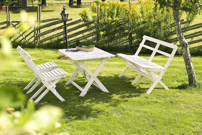 Hillerstorp Torpet Utesoffa 2-sits Vit - Vit - Utemöbler & utemiljö - Utesoffa