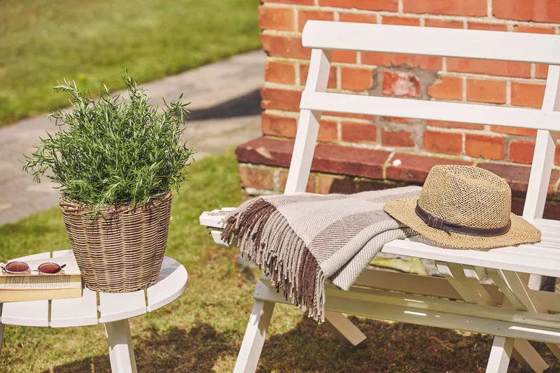 Hillerstorp Torpet Utesoffa 2-sits Vit - Vit - Utemöbler & utemiljö - Utesoffa