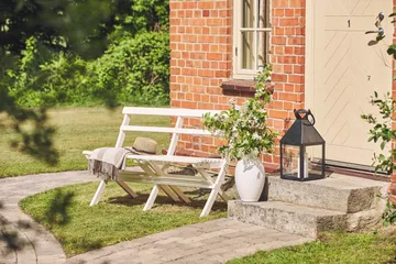 Hillerstorp Torpet Utesoffa 2-sits Vit - Vit - Utemöbler & utemiljö - Utesoffa