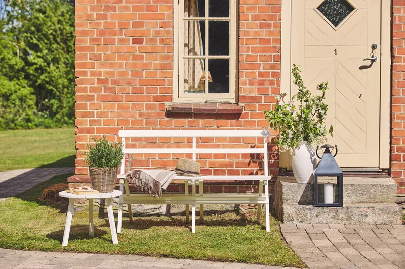 Hillerstorp Torpet Utesoffa 2-sits Vit - Vit - Utemöbler & utemiljö - Utesoffa