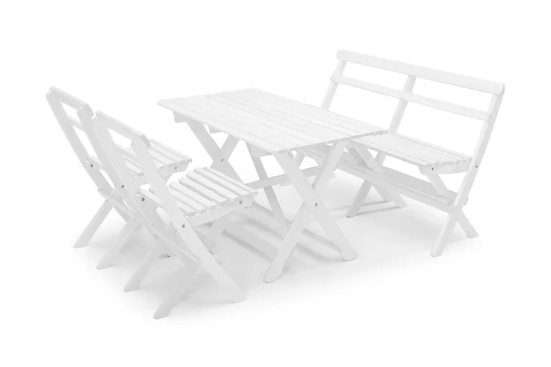 Hillerstorp Torpet Utesoffa 2-sits Vit - Vit - Utemöbler & utemiljö - Utesoffa