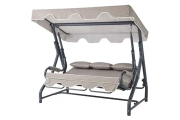 Icterina Komplett Hammock 200 cm - Antracit/Grå - Utemöbler & utemiljö - Utesoffa - Hammock