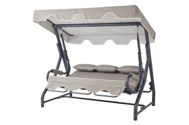 Icterina Komplett Hammock 200 cm - Antracit/Grå - Utemöbler & utemiljö - Utesoffa - Hammock