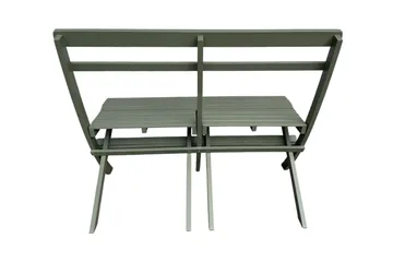 Landet liten soffa utomhus 110x60x89 cm - Träsoffa akacia - Grön - Utemöbler & utemiljö - Utesoffa - Trädgårdssoffa