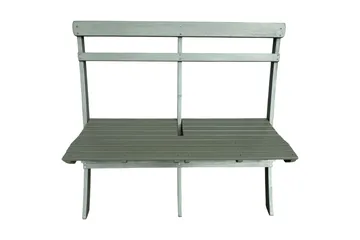 Landet liten soffa utomhus 110x60x89 cm - Träsoffa akacia - Grön - Utemöbler & utemiljö - Utesoffa - Trädgårdssoffa