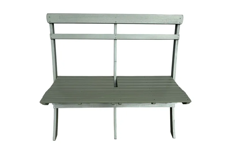 Landet liten soffa utomhus 110x60x89 cm - Träsoffa akacia - Grön - Utemöbler & utemiljö - Utesoffa - Trädgårdssoffa