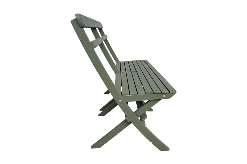 Landet liten soffa utomhus 110x60x89 cm - Träsoffa akacia - Grön - Utemöbler & utemiljö - Utesoffa - Trädgårdssoffa