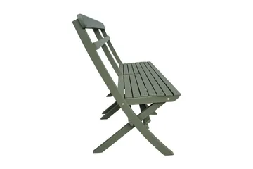 Landet liten soffa utomhus 110x60x89 cm - Träsoffa akacia - Grön - Utemöbler & utemiljö - Utesoffa - Trädgårdssoffa