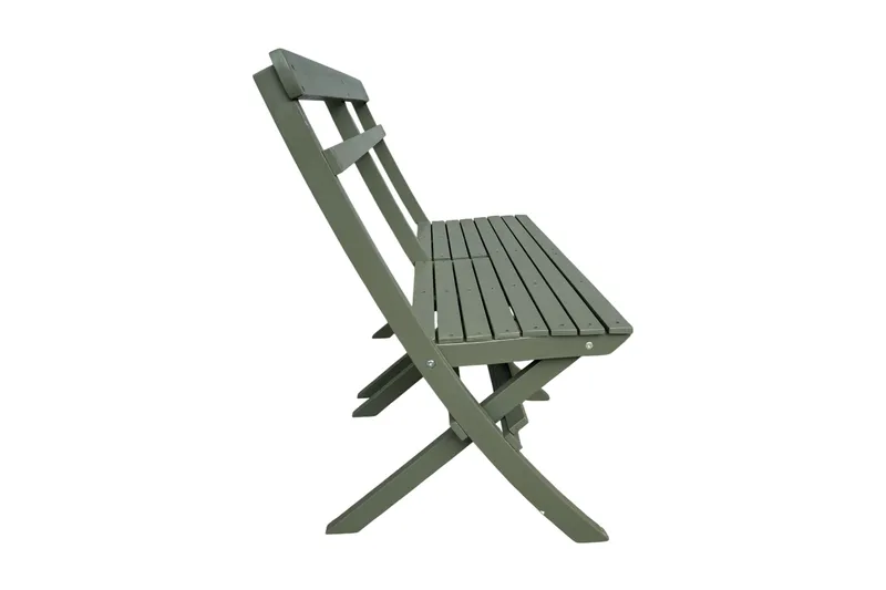 Landet liten soffa utomhus 110x60x89 cm - Träsoffa akacia - Grön - Utemöbler & utemiljö - Utesoffa - Trädgårdssoffa