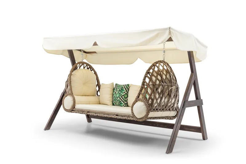 Saltanat Komplett Hammock 263 cm - Cream - Utemöbler & utemiljö - Utesoffa - Hammock