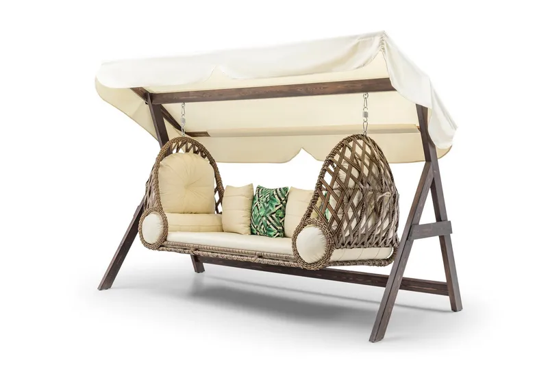 Saltanat Komplett Hammock 263 cm - Cream - Utemöbler & utemiljö - Utesoffa - Hammock