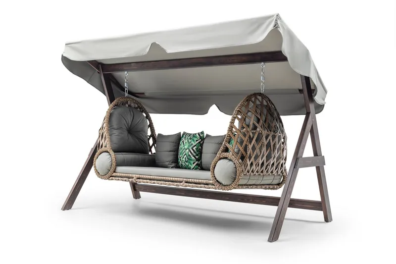 Saltanat Komplett Hammock 263 cm - Grå - Utemöbler & utemiljö - Utesoffa - Hammock