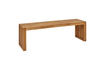 Set med 2 trädgårdsbänkar Sulzano - Utemöbler & utemiljö - Utesoffa - Trädgårdsbänk & utebänk