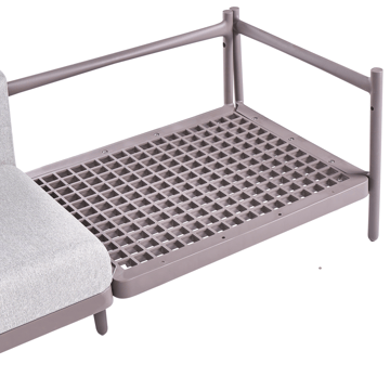 Soffa utomhus 2-Sits Ferretti - Grå/Beige - Utemöbler & utemiljö - Utesoffa