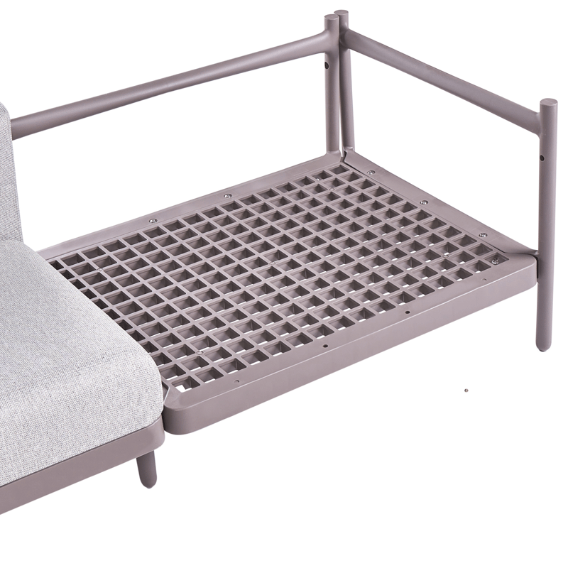 Soffa utomhus 2-Sits Ferretti - Grå/Beige - Utemöbler & utemiljö - Utesoffa