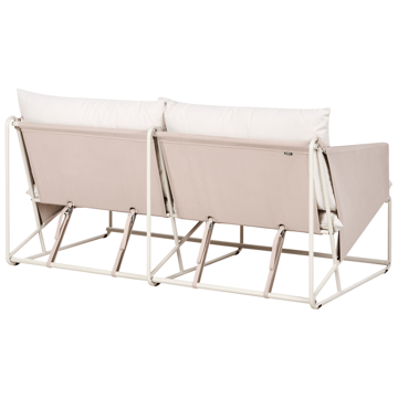 Soffa utomhus 2-Sits Ponte - Taupe/Beige - Utemöbler & utemiljö - Utesoffa