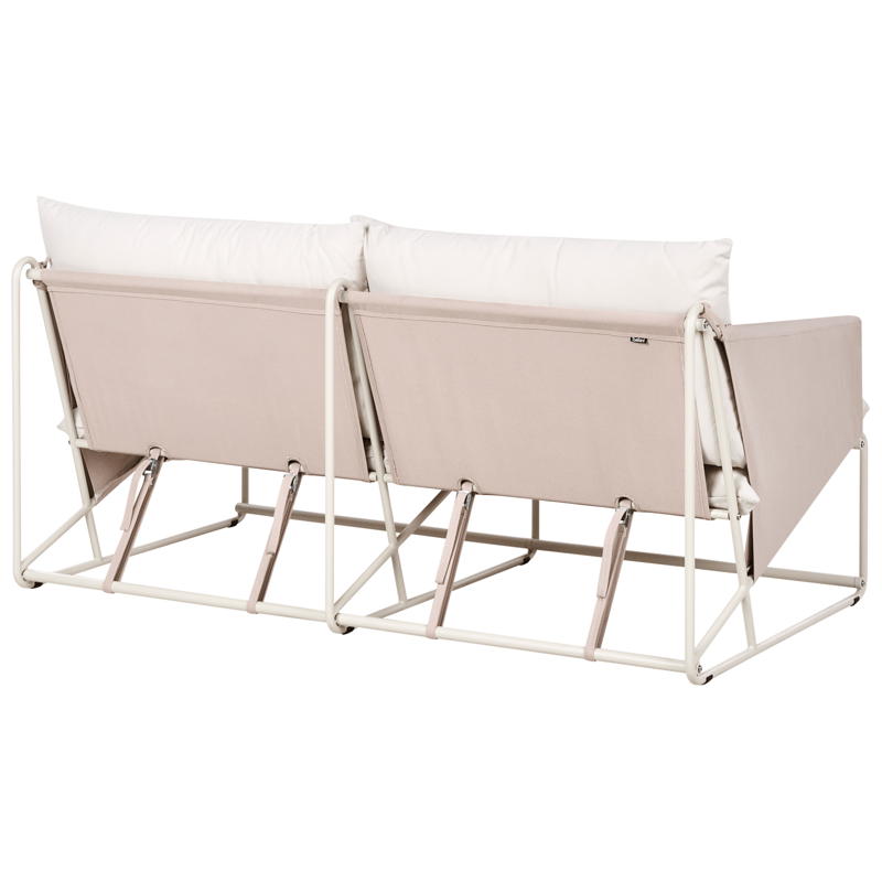 Soffa utomhus 2-Sits Ponte - Taupe/Beige - Utemöbler & utemiljö - Utesoffa