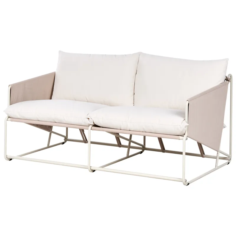 Soffa utomhus 2-Sits Ponte - Taupe/Beige - Utemöbler & utemiljö - Utesoffa