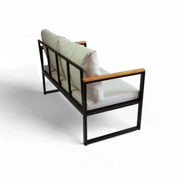 Sylros Trädgårdssoffa 130 cm - Beige - Utemöbler & utemiljö - Utesoffa - Trädgårdssoffa