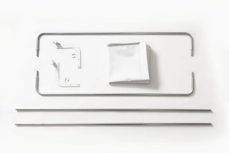 Takrör och tak till Retro hammock - Vit - Utemöbler & utemiljö - Utesoffa - Hammock